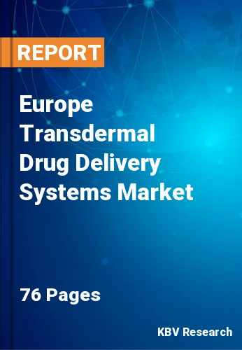 Europe Transdermal Drug Delivery Systems Market Size, 2028