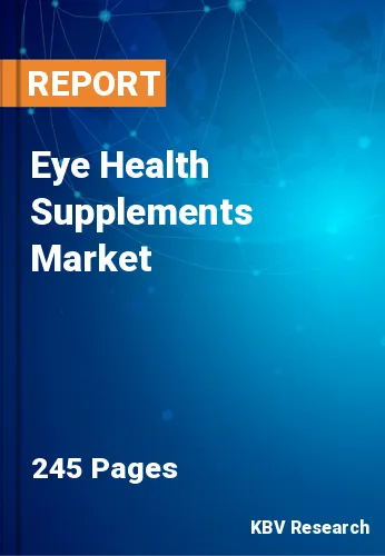 Eye Health Supplements Market Size, Share & Growth by 2026