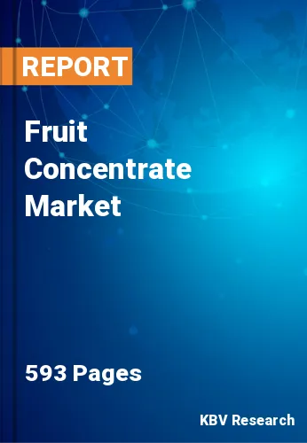 Fruit Concentrate Market Size & Analysis Report 2023-2030