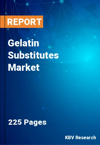 Gelatin Substitutes Market Size, Share & Forecast to 2028
