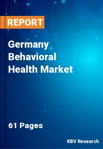 Germany Behavioral Health Market Size & Analysis, 2030