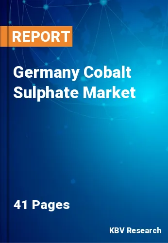 Germany Cobalt Sulphate Market Size & Forecast Trends 2030