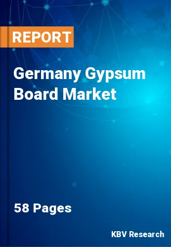Germany Gypsum Board Market Size & Forecast Report | 2030