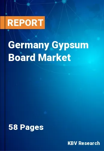 Germany Gypsum Board Market Size & Forecast Report | 2030