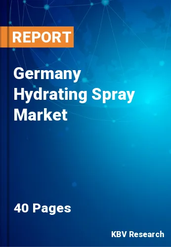Germany Hydrating Spray Market Size & Forecast 2025