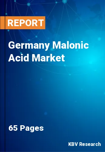 Germany Malonic Acid Market Size & Forecast Report to 2030