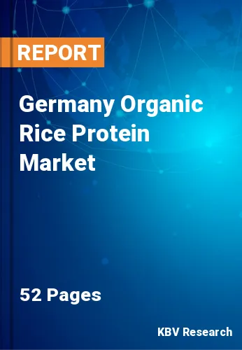 Germany Organic Rice Protein Market Size, Share Trend 2030