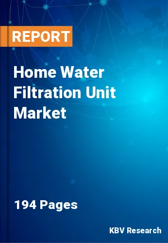 Home Water Filtration Unit Market Size, Share & Demand, 2030
