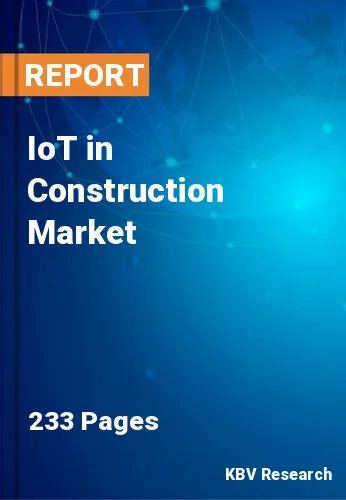 IoT in Construction Market Size, Share & Forecast by 2029