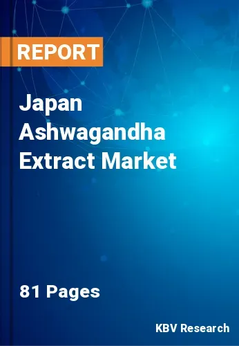 Japan Ashwagandha Extract Market Size | Growth 2030