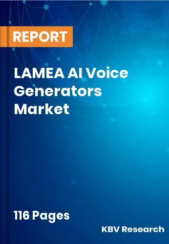 LAMEA AI Voice Generators Market Size | Industry Share 2031
