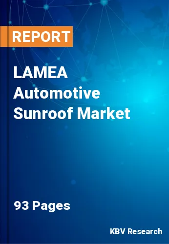 LAMEA Automotive Sunroof Market Size, Share & Growth, 2030