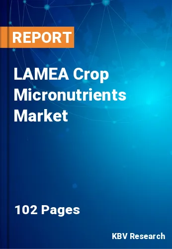 LAMEA Crop Micronutrients Market Size & Revenue by 2022-2028
