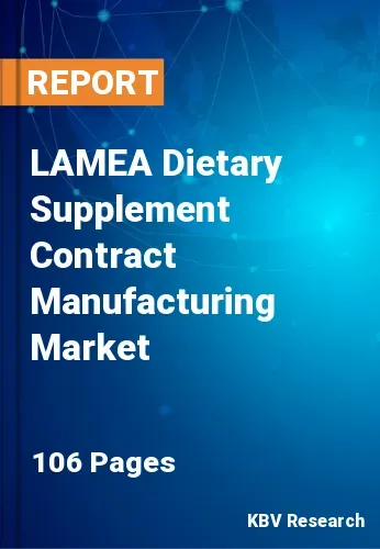 LAMEA Dietary Supplement Contract Manufacturing Market Size | 2031