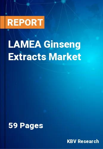 LAMEA Ginseng Extracts Market