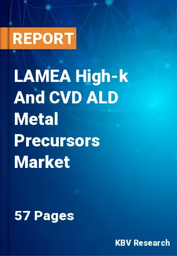 LAMEA High-k And CVD ALD Metal Precursors Market Size, 2028