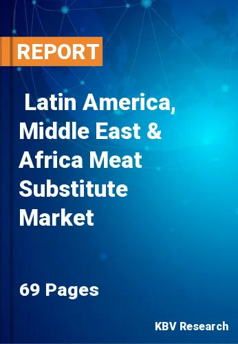  Latin America, Middle East & Africa Meat Substitute Market Size, Analysis, Growth