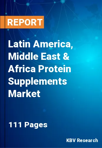 Latin America, Middle East & Africa Protein Supplements Market Size, Analysis, Growth
