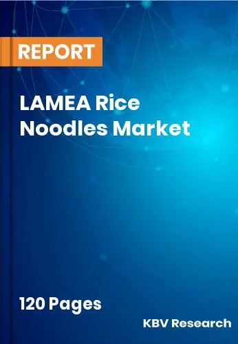 LAMEA Rice Noodles Market Size, Share & Forecast | 2032