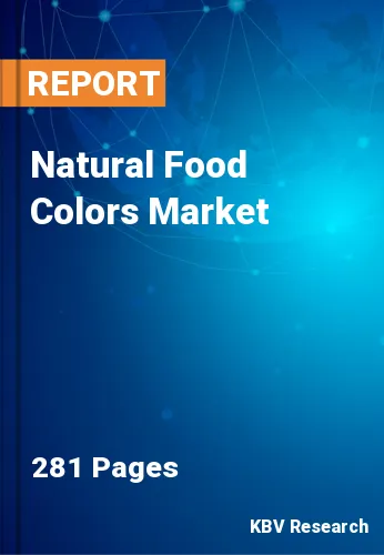 Natural Food Colors Market Size, Share & Forecast by 2030
