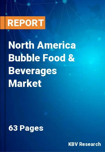 North America Bubble Food & Beverages Market