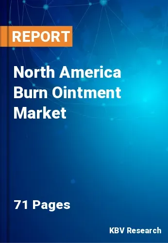 North America Burn Ointment Market Size & Analysis 2020-2026
