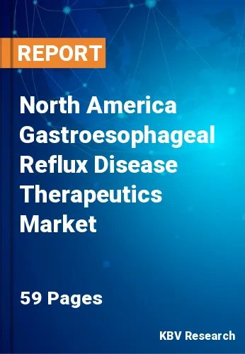 North America Gastroesophageal Reflux Disease Therapeutics Market Size, 2028