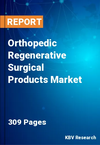 Orthopedic Regenerative Surgical Products Market Size & Share, 2030