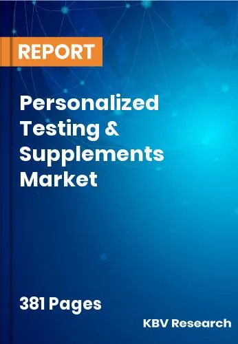 Personalized Testing & Supplements Market Size | Report 2032