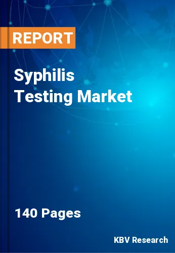 Syphilis Testing Market Size & Business Prospect, 2022-2028