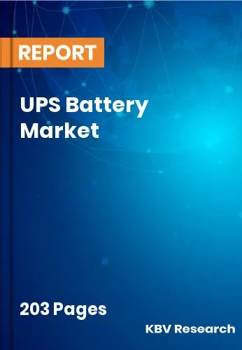 UPS Battery Market Size, Share | Forecast Report [2031]