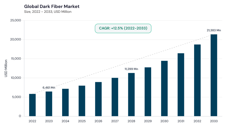 Dark Fiber Market CAGR and growth forecast Dark Fiber Market CAGR and growth forecast