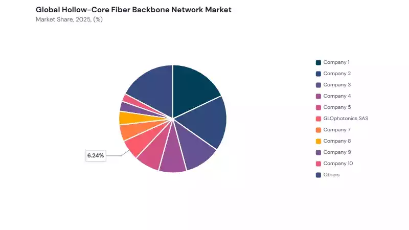 Hollow-Core Fiber Backbone Network Market share analysis Hollow-Core Fiber Backbone Network Market share analysis