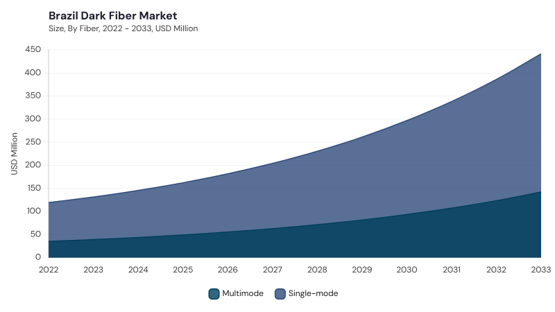 LAMEA Dark Fiber Market segment size and growth forecast