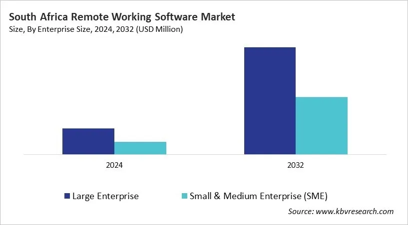 Country Remote Working Software Market Size by Segmentation