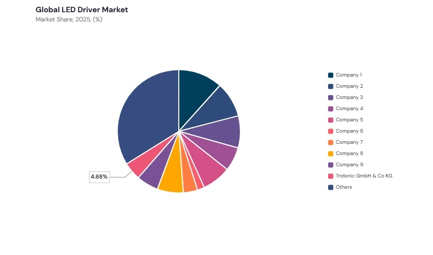 LED Driver Market share analysis