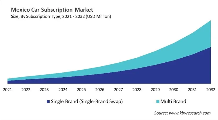 Country Car Subscription Market Size by Segmentation
