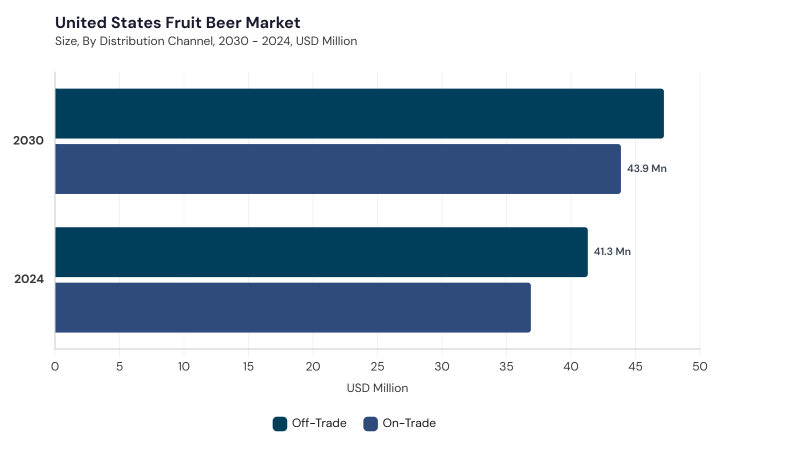 North America Fruit Beer Market segment size and growth forecast North America Fruit Beer Market segment size and growth forecast